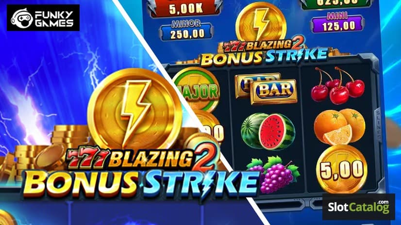 Funky Games 777 Blazing 2 Bonus Strike